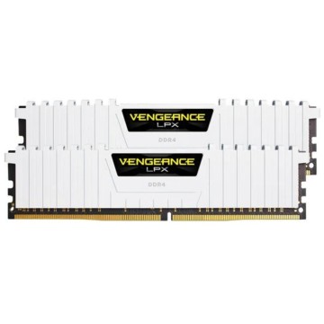 Оперативная память 32 Gb 3200 MHz CORSAIR VENGEANCE LPX White/Black (CMK32GX4M2E3200C16W)