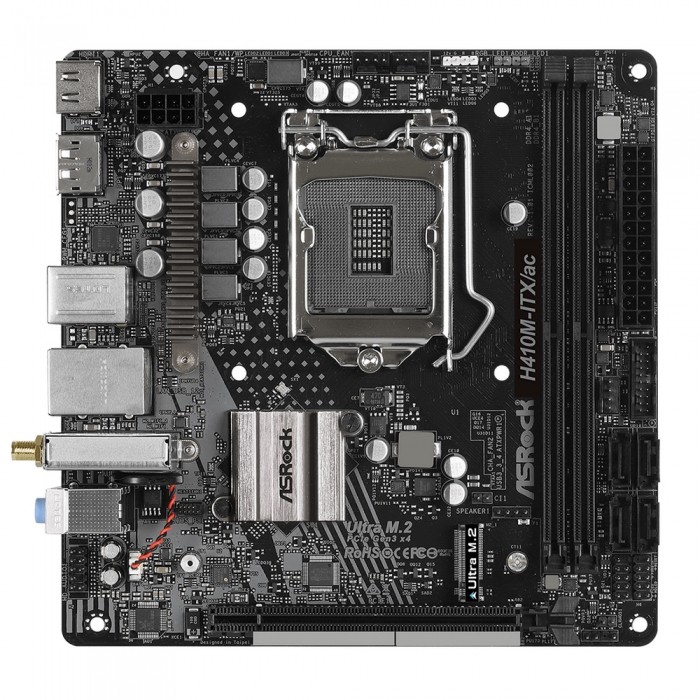 Материнская плата ASRock H410M-ITX/AC