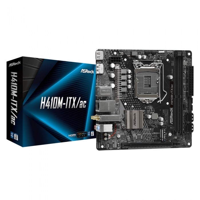 Материнская плата ASRock H410M-ITX/AC