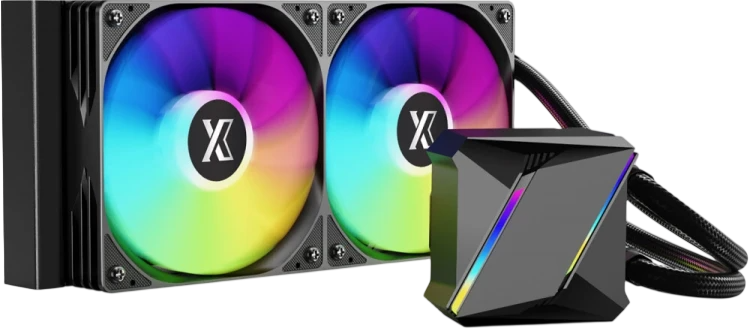 Система жидкостного охлаждения для процессора XASTRA LM240 ARGB BK (LM240-BKAFXX-GL)