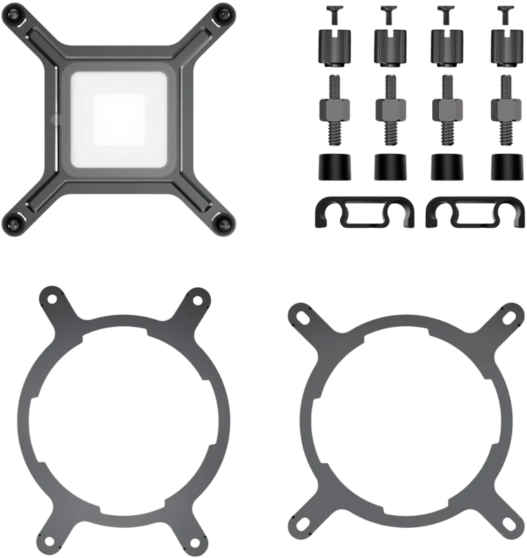 Система жидкостного охлаждения для процессора XASTRA LM240 ARGB BK (LM240-BKAFXX-GL)