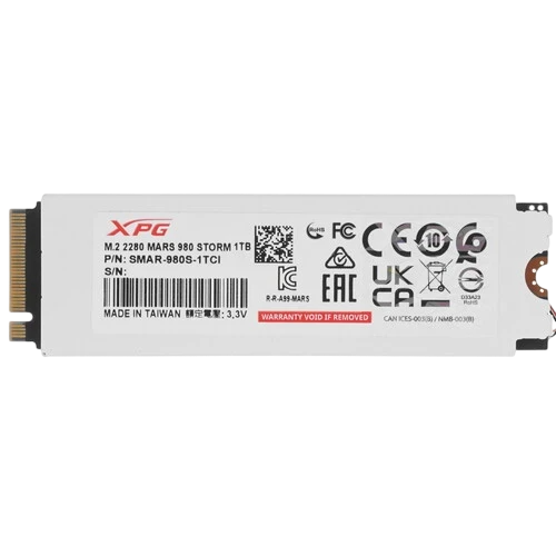 Твердотельный накопитель ADATA XPG 1000 Gb MARS 980 STROM (SMAR-980S-1TCI)