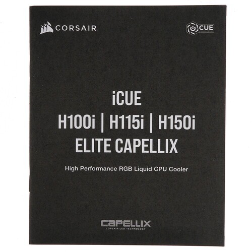 Жидкостная система охлаждения Corsair iCUE H150i ELITE CAPELLIX Liquid CPU CW-9060048-WW
