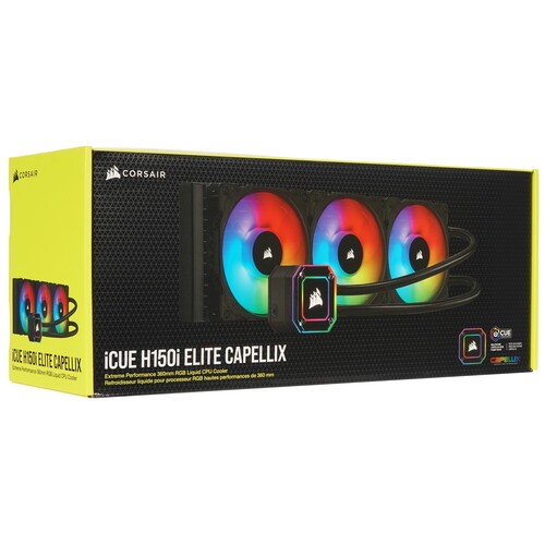 Жидкостная система охлаждения Corsair iCUE H150i ELITE CAPELLIX Liquid CPU CW-9060048-WW