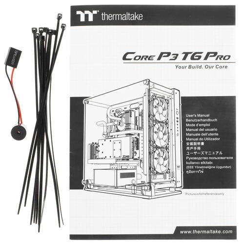 Компьютерный корпус Thermaltake CORE P3 Pro TG Black CA-1G4-00M1WN-09