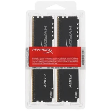Оперативная память 32 Gb 2666 MHz Kingston HYPERX FURY Black (HX426C16FB3K2/32)