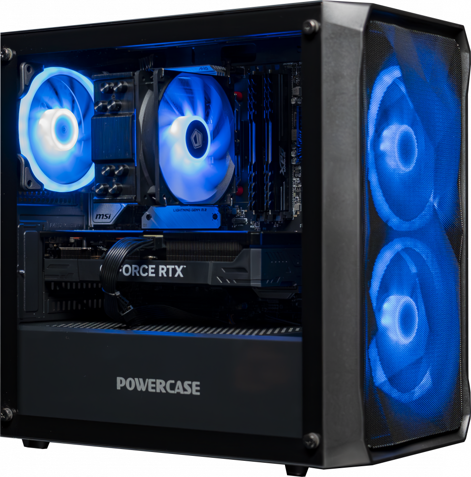 Игровой компьютер AMD Ryzen 5 7600/RTX5060 8Gb/B650M/DDR5 32Gb/SSD 1Tb/650W/mATX