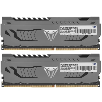 Оперативная память 16 Gb 3600 MHz PATRIOT VIPER STEEL (PVS416G360C8K)