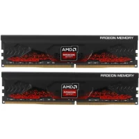 Оперативная память 16 Gb 3000 MHz AMD R9 GAMERS SERIES Black (R9S416G3000U2K)