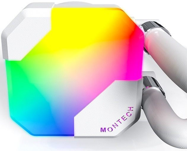 Система жидкостного охлаждения для процессора Montech HyperFlow 360 ARGB White (HYPERFLOW ARGB 360 (W))