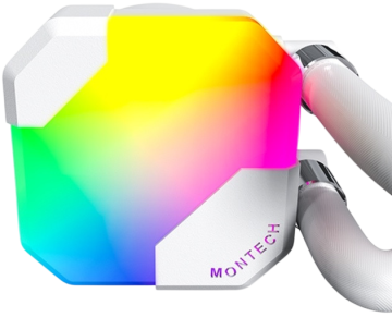 Система жидкостного охлаждения для процессора Montech HyperFlow 360 ARGB White (HYPERFLOW ARGB 360 (W))