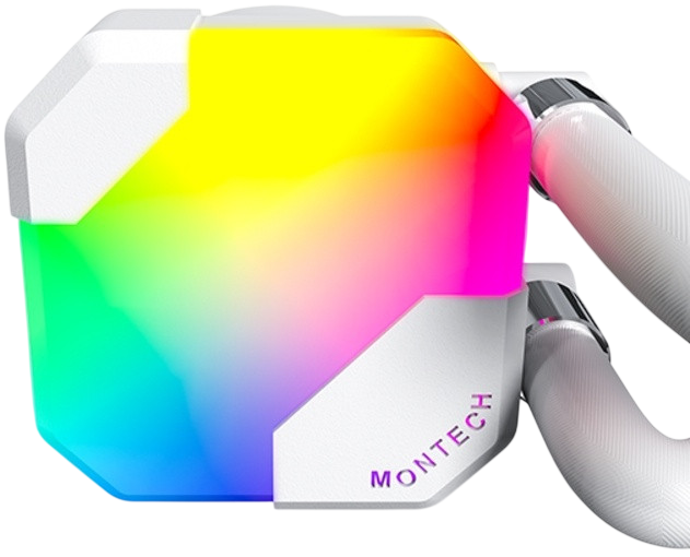 Система жидкостного охлаждения для процессора Montech HyperFlow 360 ARGB White (HYPERFLOW ARGB 360 (W))