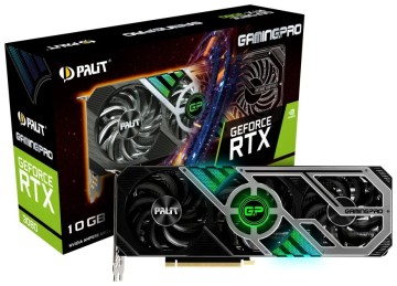 Видеокарта Palit (NED3080019IA-132AA) GeForce RTX 3080 10Gb GAMINGPRO