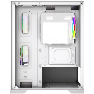 Компьютерный корпус Powercase Mistral Micro B315W ARGB White (CMMB315W-A4)