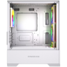 Компьютерный корпус Powercase Mistral Micro B315W ARGB White (CMMB315W-A4)