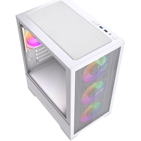 Компьютерный корпус Powercase Mistral Micro B315W ARGB White (CMMB315W-A4)