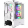 Компьютерный корпус Powercase Mistral Micro B315W ARGB White (CMMB315W-A4)