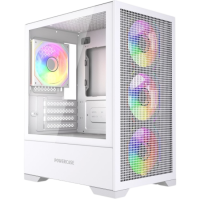 Компьютерный корпус Powercase Mistral Micro B315W ARGB White (CMMB315W-A4)