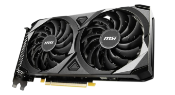 Видеокарта MSI (RTX 3060 VENTUS 2X 12G OC) GeForce RTX 3060 12GB VENTUS 2X OC LHR