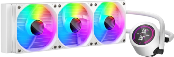 Система жидкостного охлаждения для процессора 1STPLAYER TS4 360 White (TS4-360-WH)