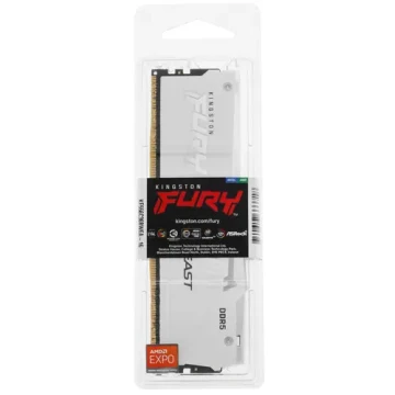Оперативная память 16 Gb 5600 MHz Kingston FURY Beast RGB White (KF556C36BWEA-16)