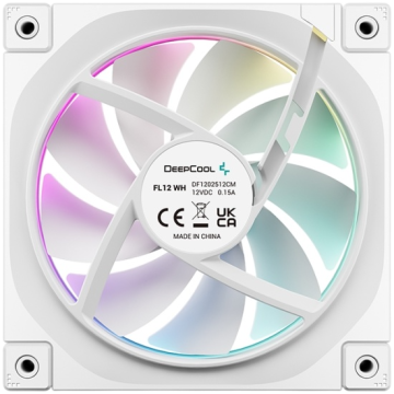 Вентилятор для корпуса Deepcool FL12 WH ARGB White