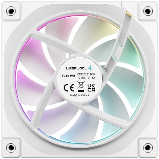 Вентилятор для корпуса Deepcool FL12 WH ARGB White