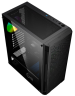 Компьютерный корпус Powercase MISTRAL EVO Air TG Black CMIEE-A4