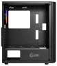 Компьютерный корпус Powercase MISTRAL EVO Air TG Black CMIEE-A4