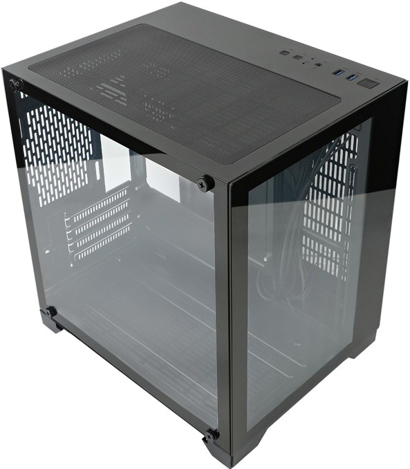 Компьютерный корпус 1STPLAYER MEGAVIEW MV5 Black MV5-BK
