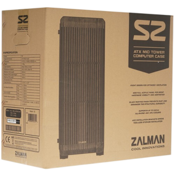 Компьютерный корпус Zalman S2 Black
