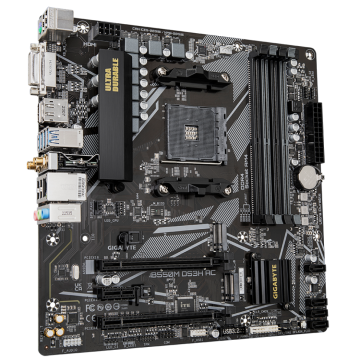Материнская плата Gigabyte B550M DS3H AC 1.7