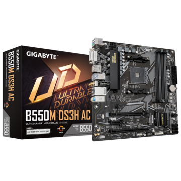 Материнская плата Gigabyte B550M DS3H AC 1.7