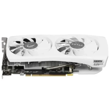 Видеокарта ZOTAC (ZT-D40600Q-10M) GeForce RTX 4060 8GB TWIN EDGE OC WHITE ED