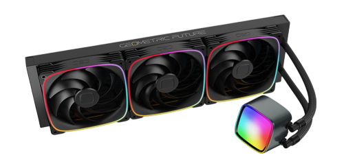Система жидкостного охлаждения для процессора Geometric Future Eskimo Pro 420 ARGB Black (1C253B0421000)