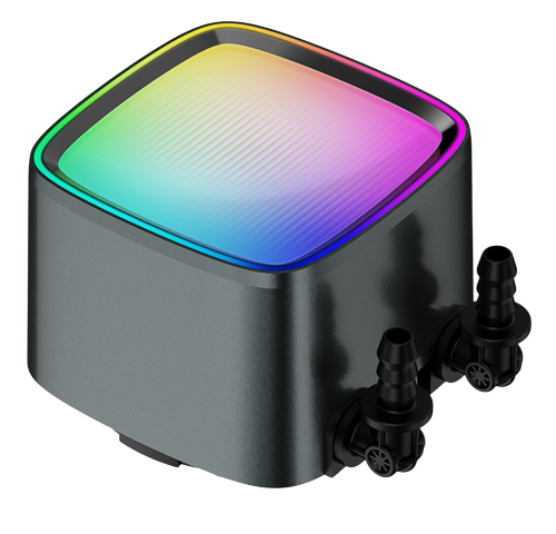 Система жидкостного охлаждения для процессора Geometric Future Eskimo Pro 420 ARGB Black (1C253B0421000)