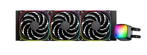 Система жидкостного охлаждения для процессора Geometric Future Eskimo Pro 420 ARGB Black (1C253B0421000)