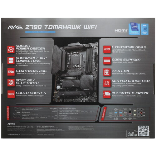 Материнская плата MSI MAG Z790 TOMAHAWK WIFI