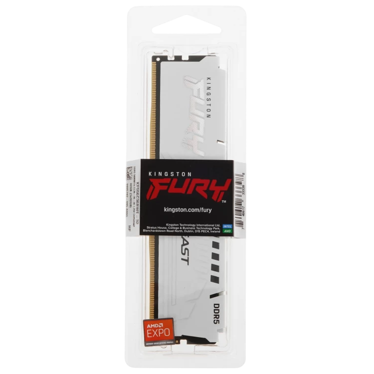 Оперативная память 32 Gb 5600 MHz Kingston FURY Beast EXPO White (KF556C36BWE-32)