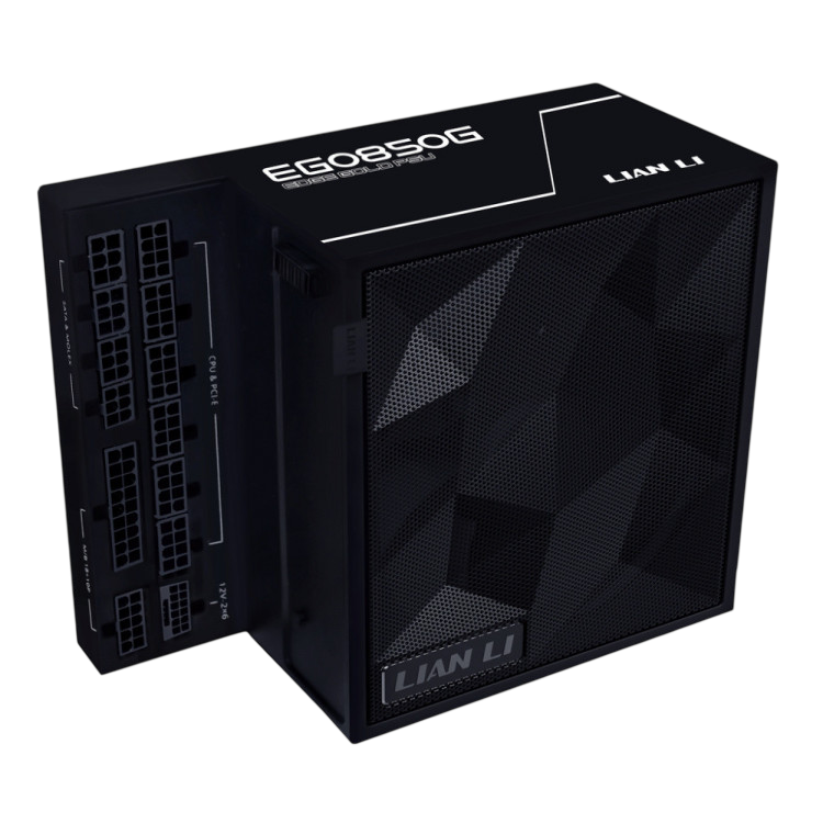 Блок питания Lian Li 850W EG0850G Black (G9P.EG0850G.B000.RU) 16 Pin (PCIe 5.0 Connector Cable Details)