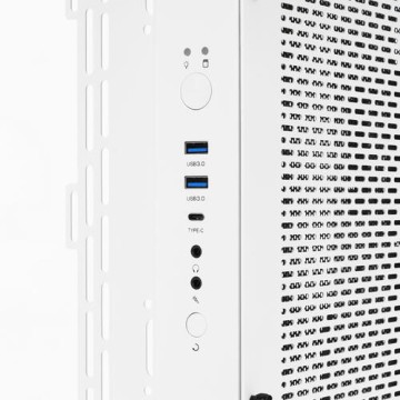 Компьютерный корпус Thermaltake CORE P3 Pro TG Snow White CA-1G4-00M6WN-09