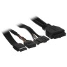 Компьютерный корпус Thermaltake CORE P3 Pro TG Snow White CA-1G4-00M6WN-09