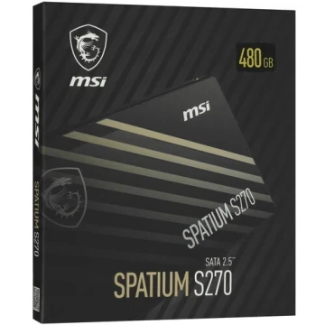 Твердотельный накопитель MSI 480 Gb SPATIUM S270 (S78-440E340-P83) oem