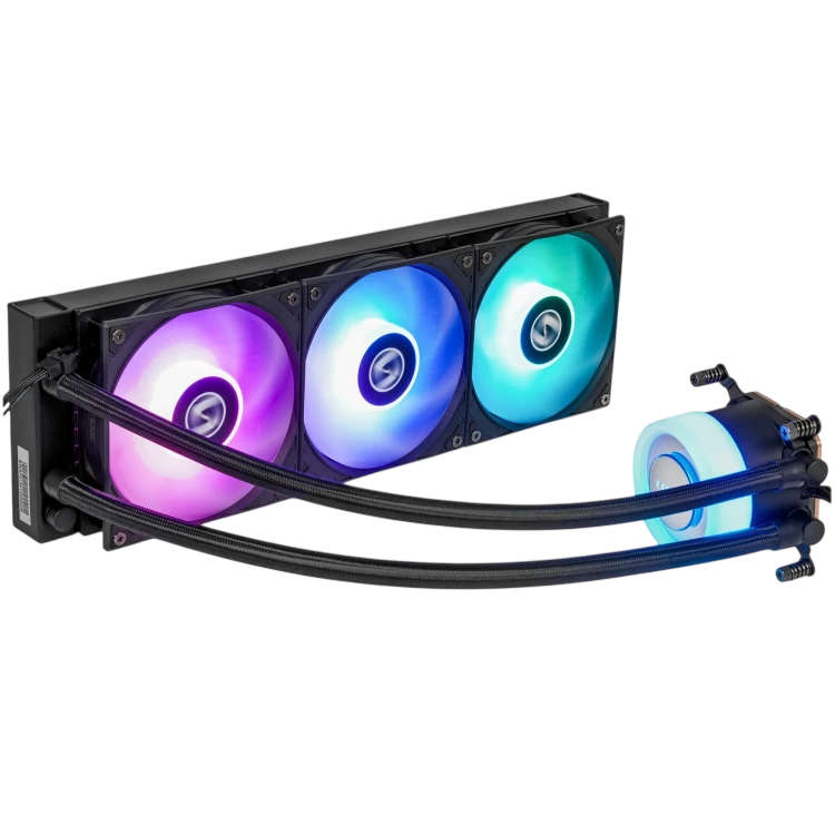 Система жидкостного охлаждения для процессора Lian Li GA II Lite 360 RGB Black (G89.GA2L36RB.R0)