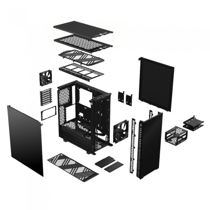 Компьютерный корпус Fractal Design DEFINE 7 COMPACT Black FD-C-DEF7C-01