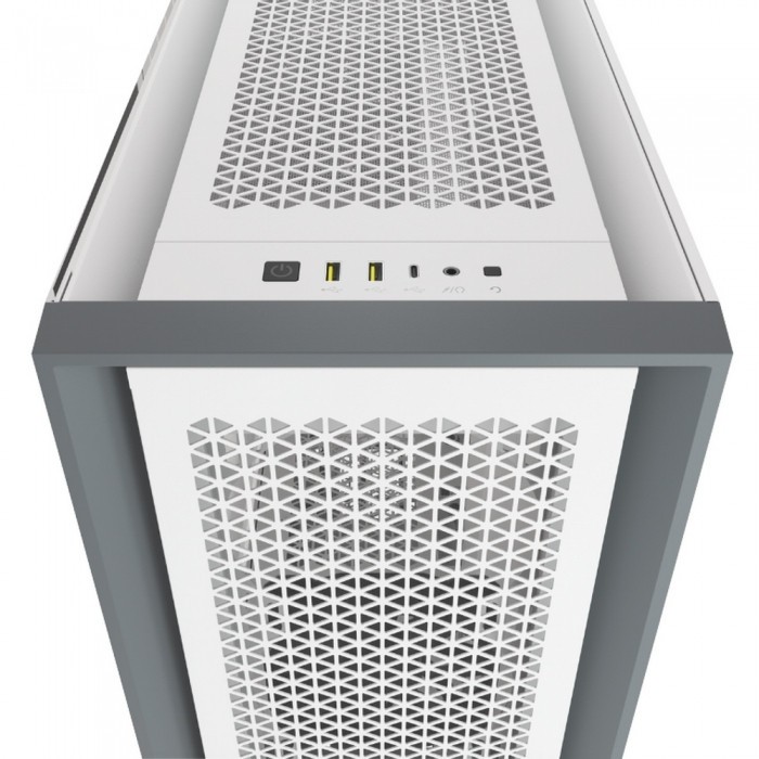 Компьютерный корпус Corsair 5000D AIRFLOW TG White CC-9011211-WW