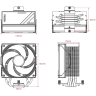 Кулер для процессора ID-COOLING FROZN A410 SE ARGB