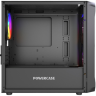 Компьютерный корпус Powercase Mistral Micro A3B ARGB V2 ARGB Black (CMMAB-A3-V2)