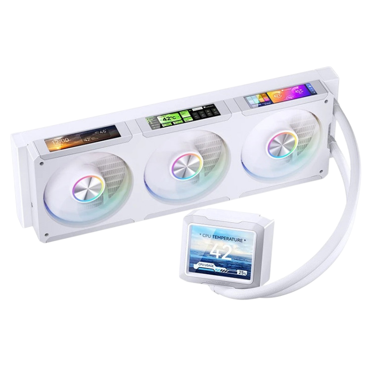 Система жидкостного охлаждения для процессора JONSBO (TF3-360SCW) ARGB White