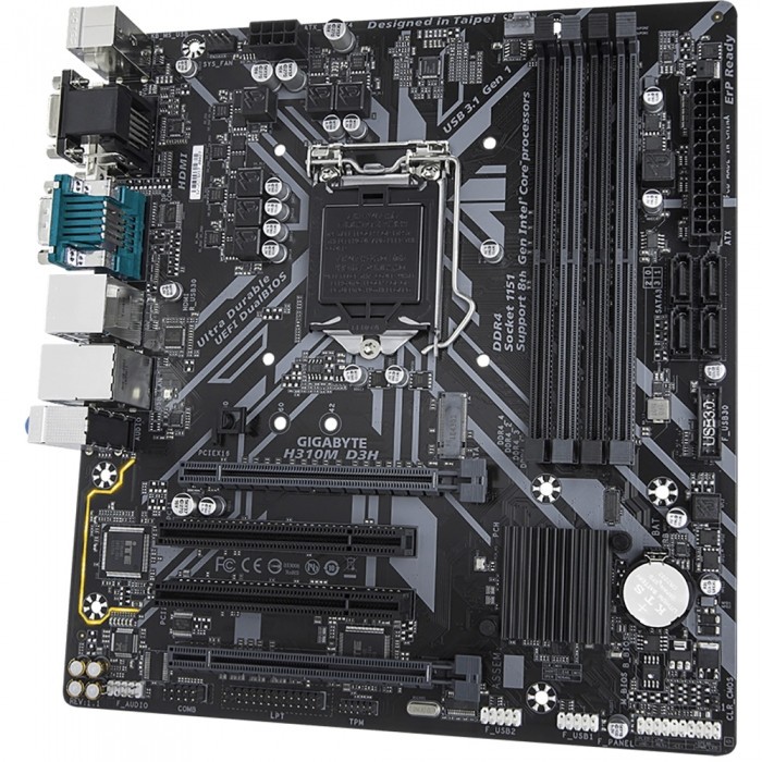 Материнская плата GIGABYTE H310M D3H (rev. 1.1)